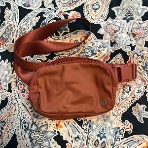 Lululemon Belt Bag in Rose with Silver Hardware